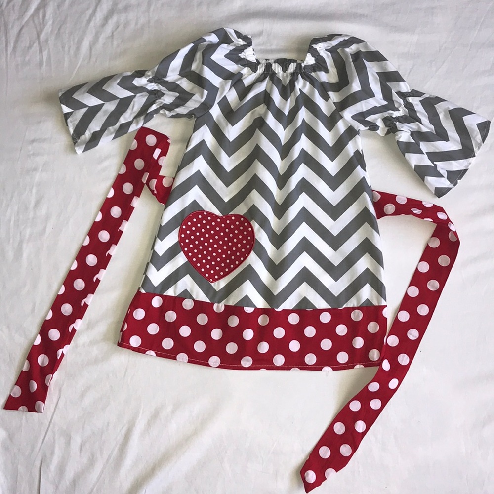Hand made valentines dress♥️